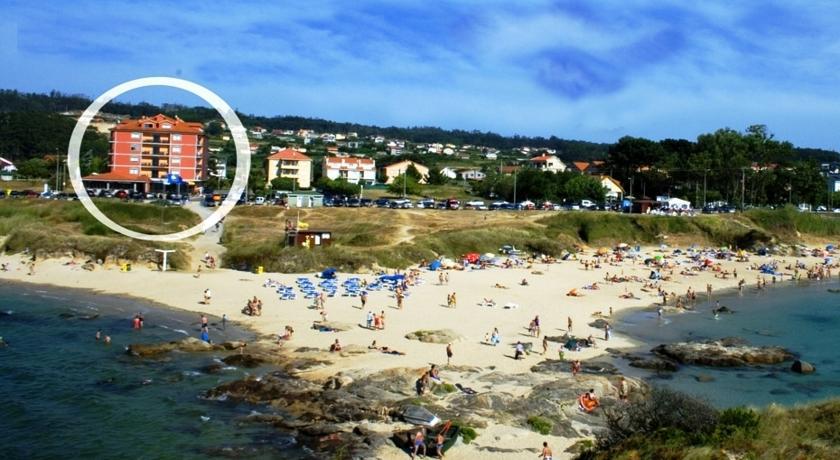 Hotel Delfin Azul Playa de la Lanzada Exteriér fotografie