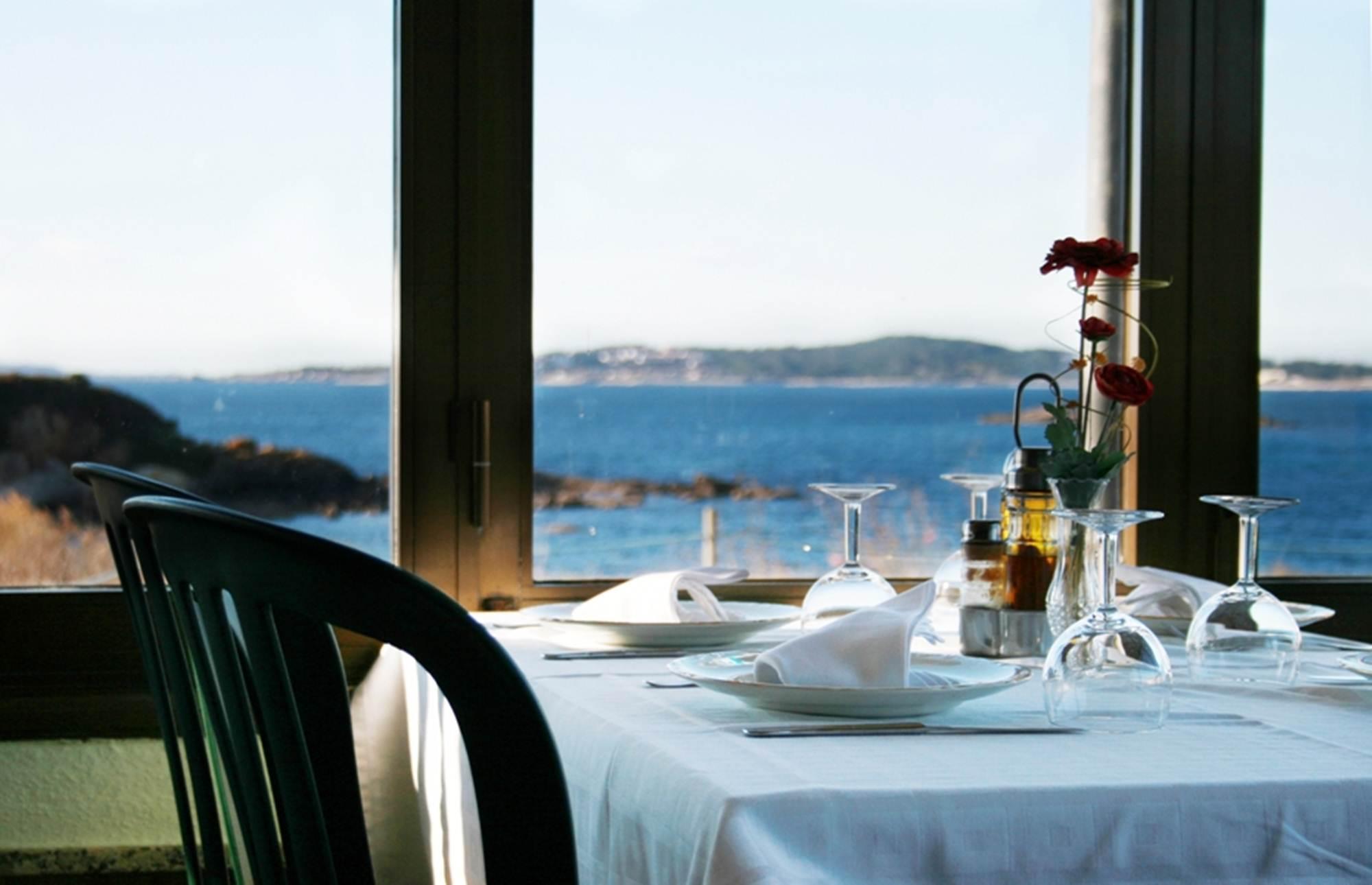 Hotel Delfin Azul Playa de la Lanzada Restaurace fotografie